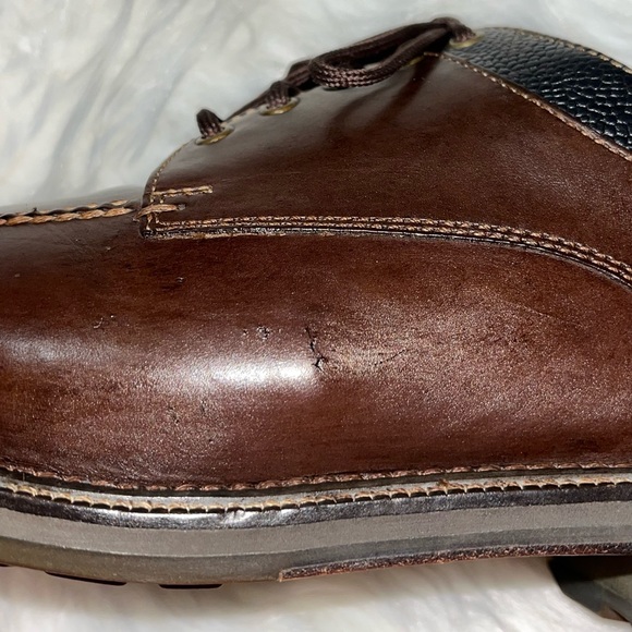 Cole Haan Brown Leather Split Toe Oxfords Shoes~Lace Up Men Size 10.5 M, CO2883 - Picture 7 of 8